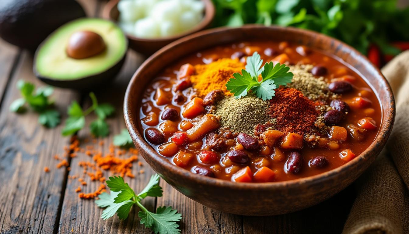 Chili Con Carne Facile Des pices Dos es Pour Tous Les Go ts