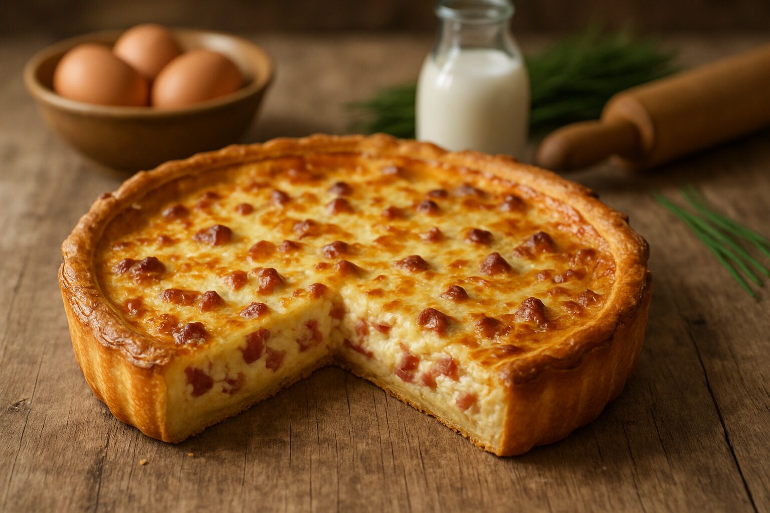 Recette Authentique R ussir La Quiche Lorraine Maison