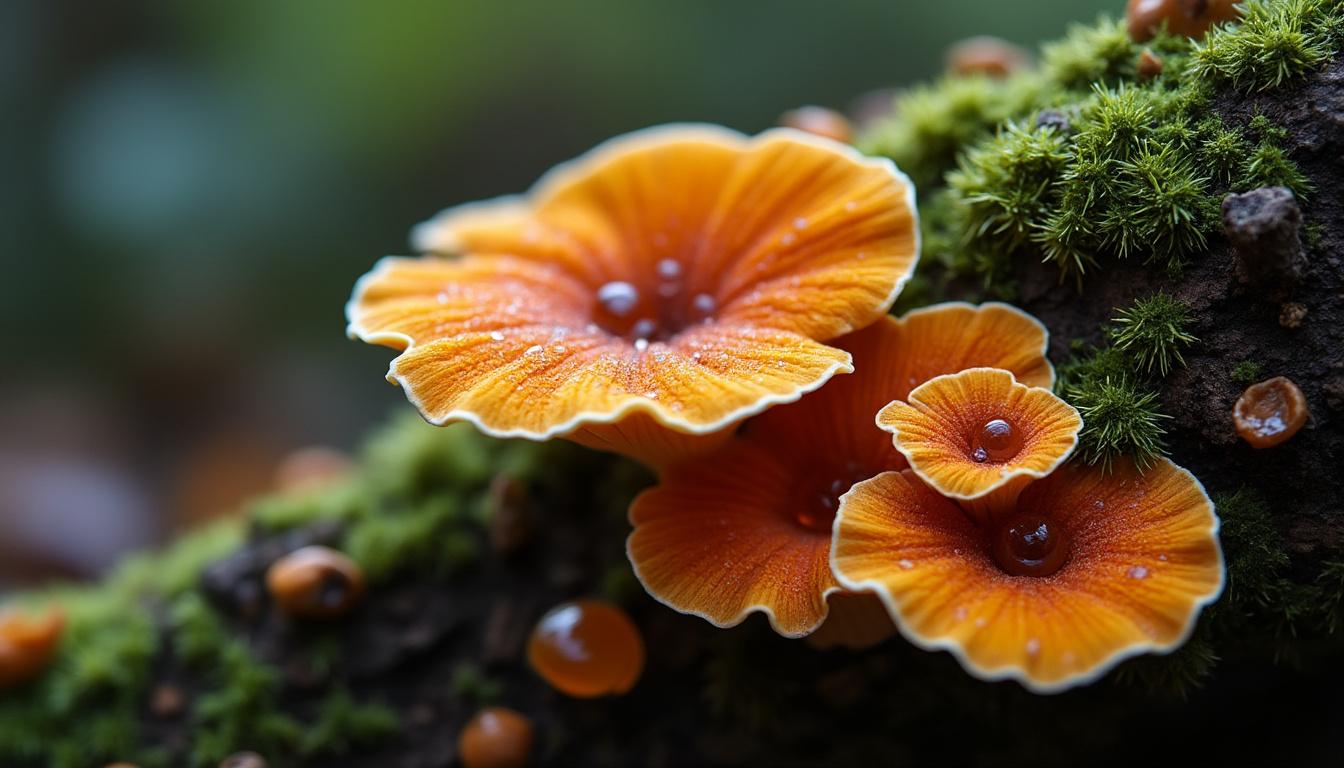 découvrez comment identifier le champignon orange sur bois mort et comprendre son rôle essentiel dans le phénomène naturel de décomposition.