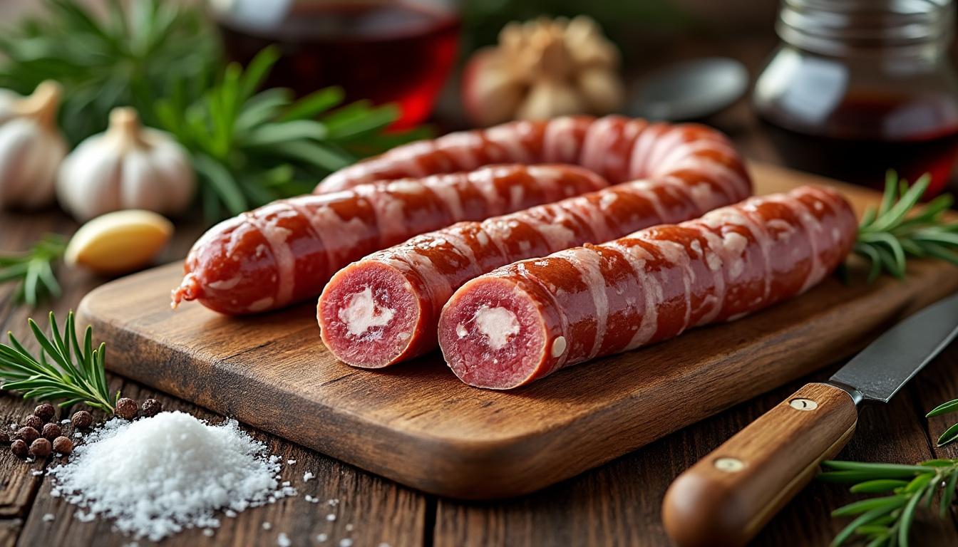 découvrez comment préparer facilement le figatelli, ce saucisson corse traditionnel, grâce à notre recette simple et authentique.