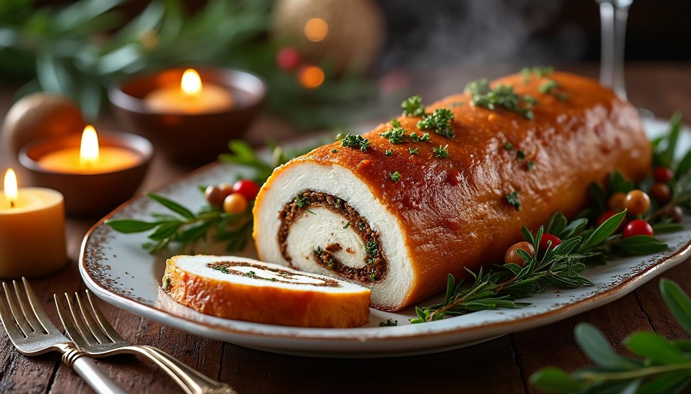 découvrez notre recette de rôti de chapon farci avec des astuces et conseils pratiques pour réussir un plat savoureux et gourmand à coup sûr.