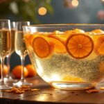découvrez notre recette facile et festive de soupe de champagne au cointreau, idéale pour régaler 20 personnes lors de vos célébrations.
